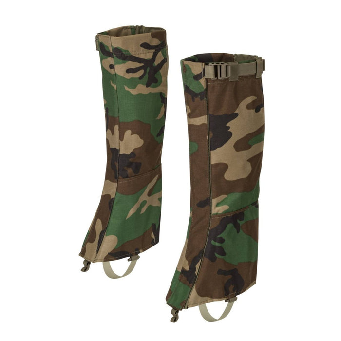 Helikon – Tex Snowfall Gaiters Länge verstellbar wasserabweisend Woodland Camo – GoMilitar