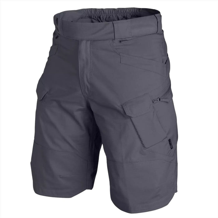 Helikon-Tex Urban Tactical Shorts Cargotaschen PolyCotton Ripstop Grau - GoMilitar