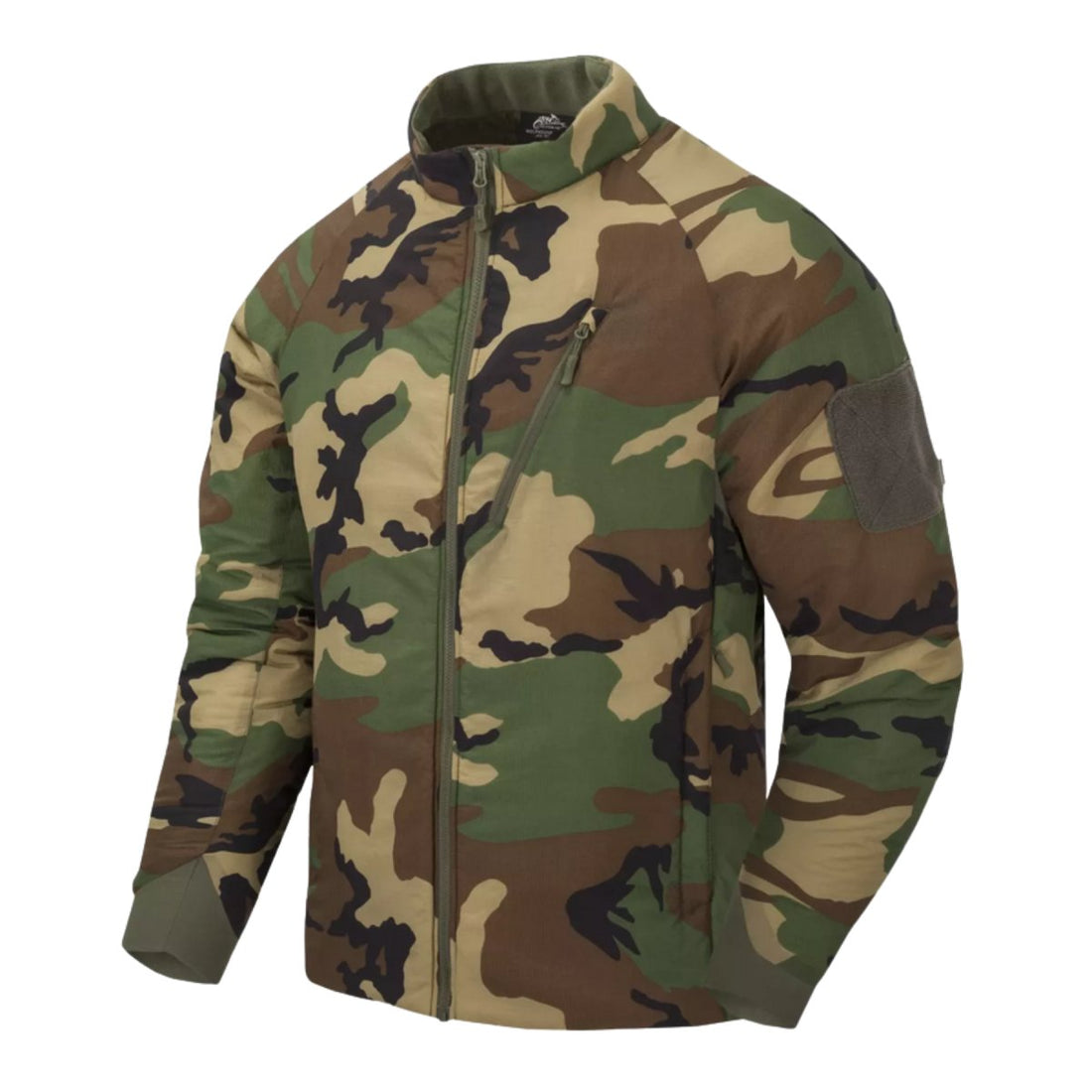Helikon-Tex Wolfhound Jacke Climashield Isolierung Windpack Woodland Camo