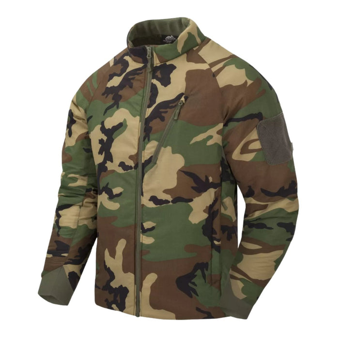 Helikon - Tex Wolfhound Jacke Climashield Isolierung Windpack Woodland Camo - GoMilitar