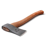 HULTAFORS H009SV Axt, handgeschmiedetes Beil aus Kohlenstoffstahl, leichter Hickory-Stiel