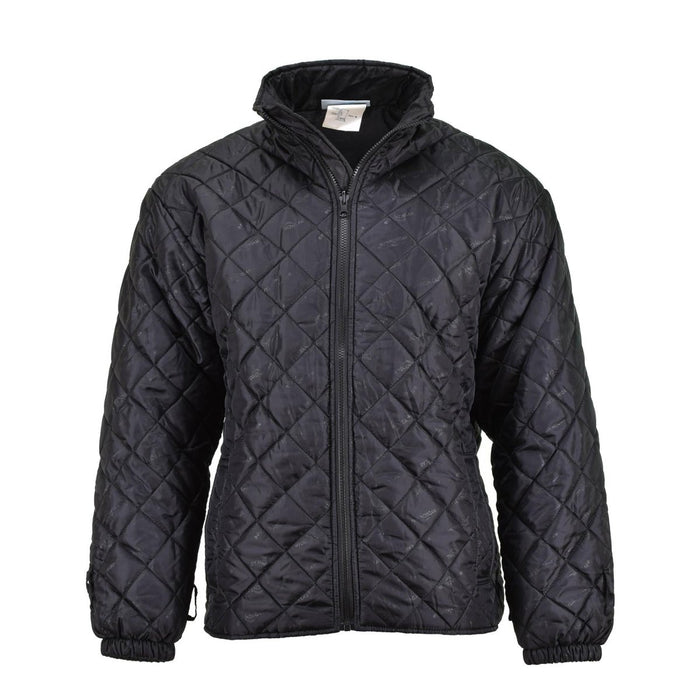 Hydrawear Brand Bundeswehr-Jacke, gefüttert, für kaltes Wetter, gesteppt, winddicht, Schwarz – GoMilitar