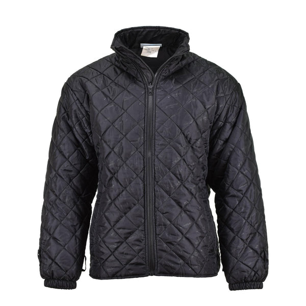 Hydrawear Brand German Army jacket liner cold weather quilted windproof black - GoMilitar