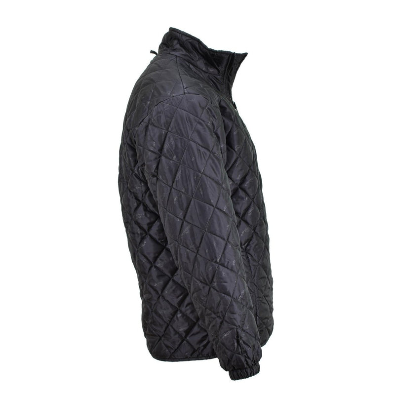 Hydrawear Brand German Army jacket liner cold weather quilted windproof black - GoMilitar