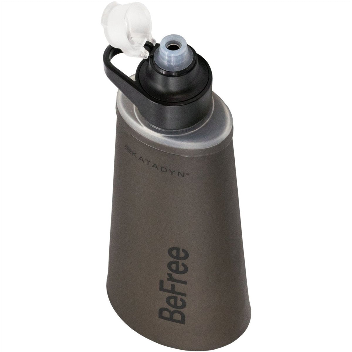 Katadyn BeFree AC 1L Wasserfilter Faltflasche EZ Clean Technology Schwarz