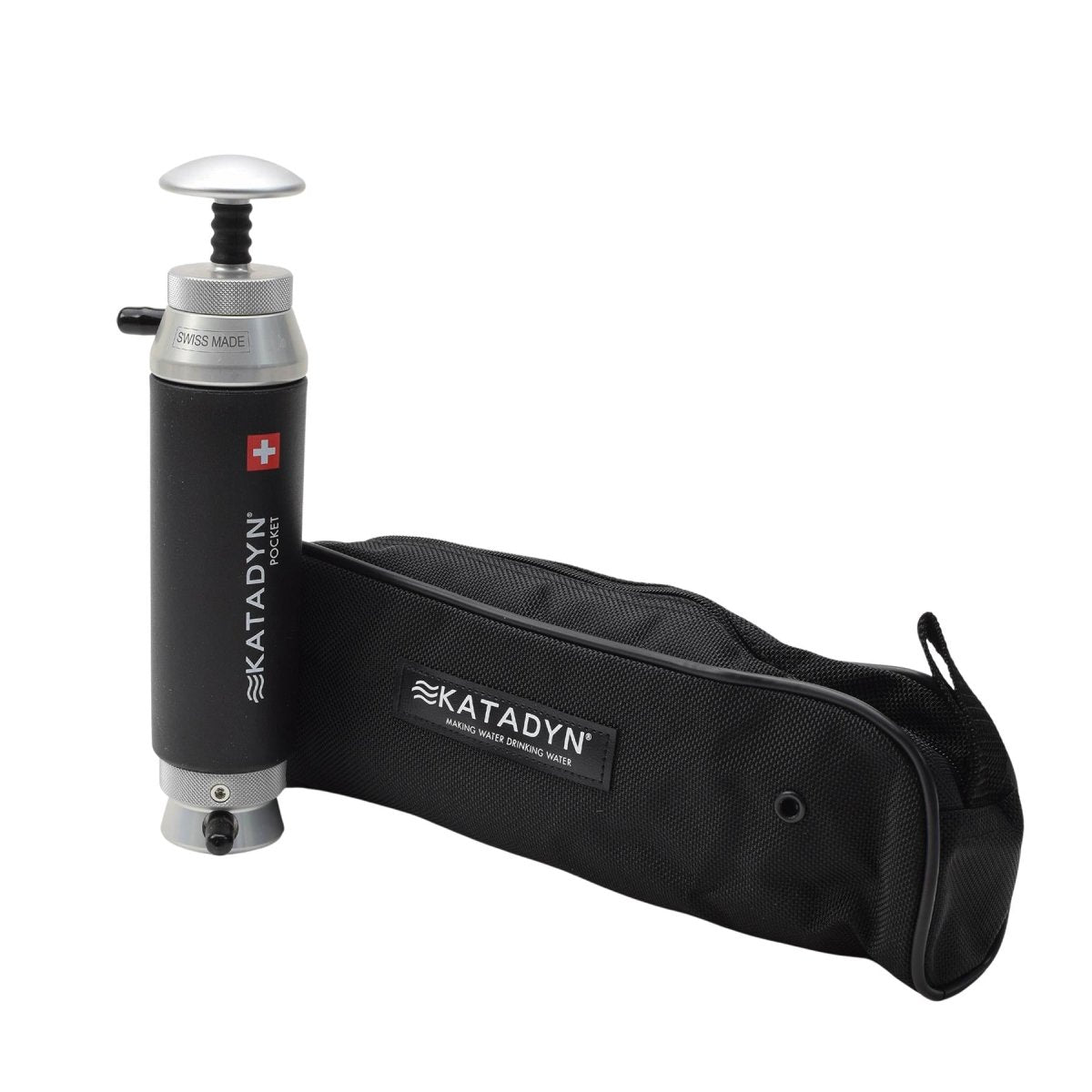 Katadyn Taschenwasserfilter, langlebig, Camping, Notfallreinigung, Premium
