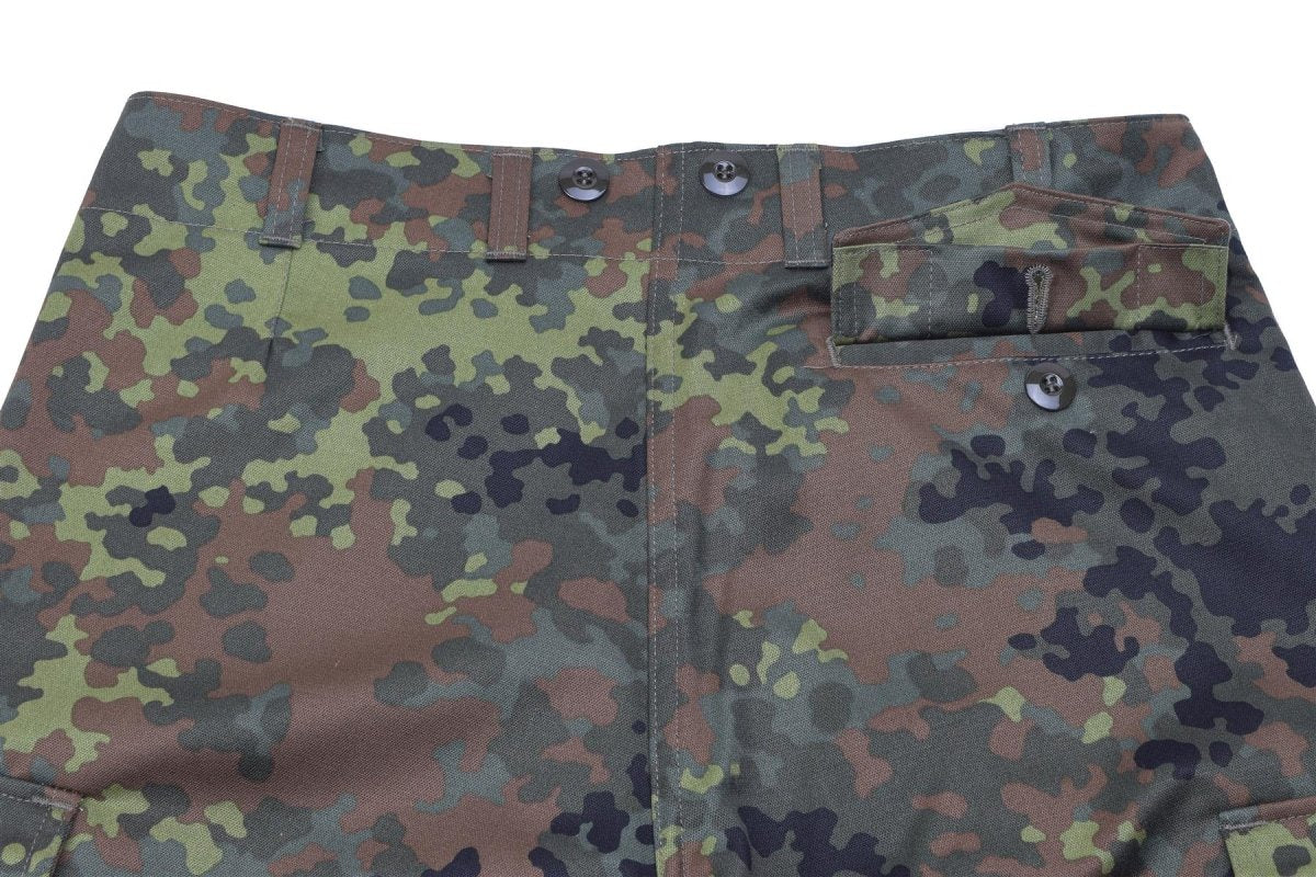 Leo Kohler Activewear-Hose, leichte taktische Airsoft-Hose, Flecktarn-Camouflage