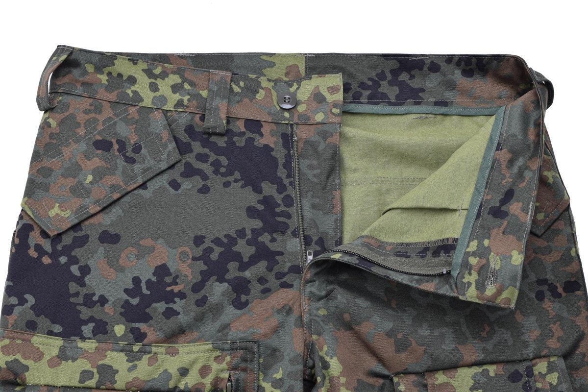 Leo Kohler Army Kampftaktikhose Flecktarn Camouflage Cargo Feldhose