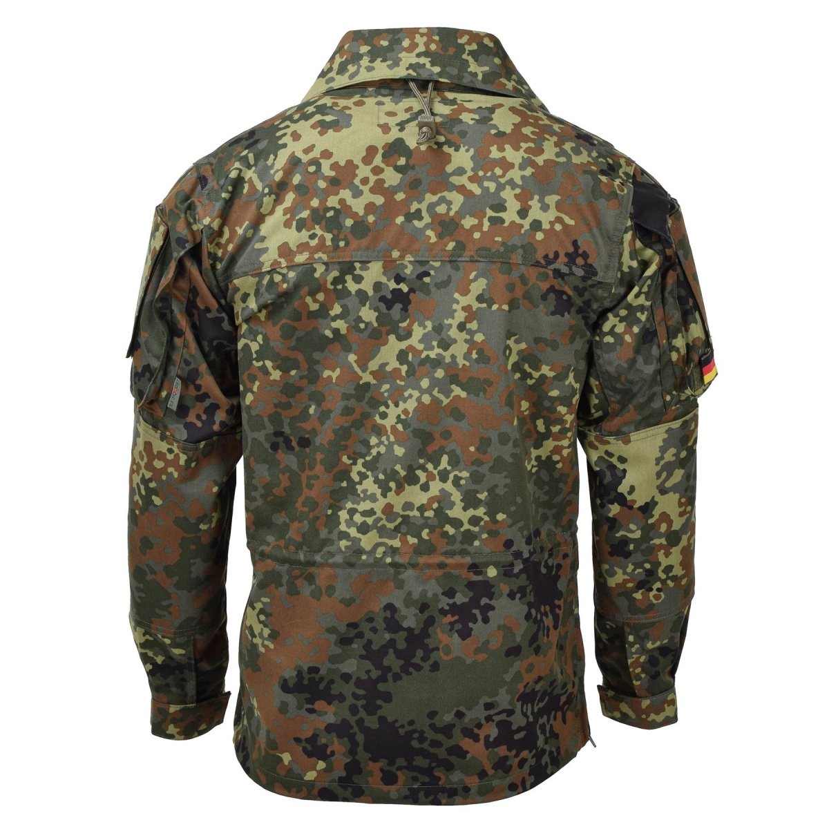 Leo Kohler Army Tactical Flectarn Camo Jacke mit Reißverschluss Feldkampf verstellbar