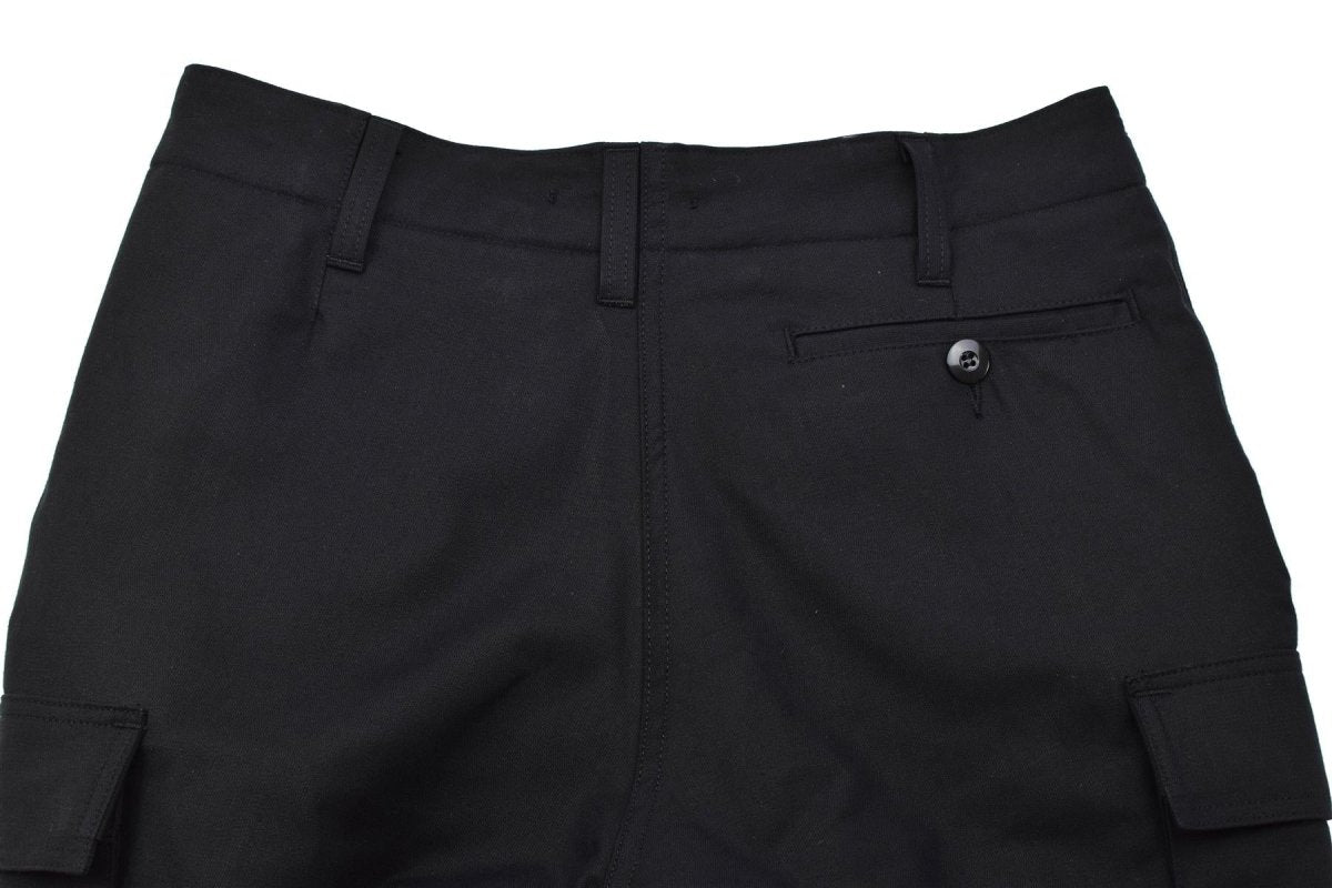 Leo Kohler Cargo-Feldhose, taktisch, langlebig, Outdoor-Cargo-Taschen, Schwarz