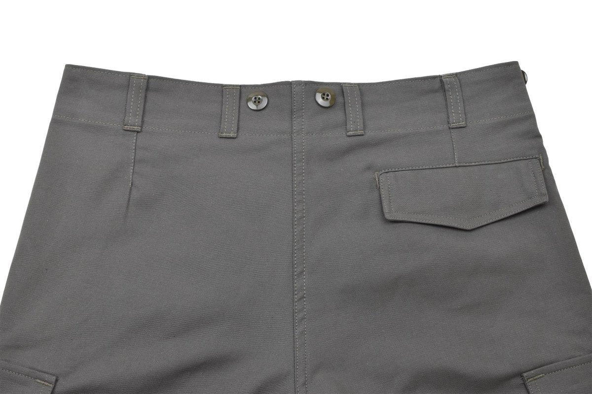 Leo Kohler Feldhose Kampfhose Militär Truppen Cargohose Baumwolle uni oliv