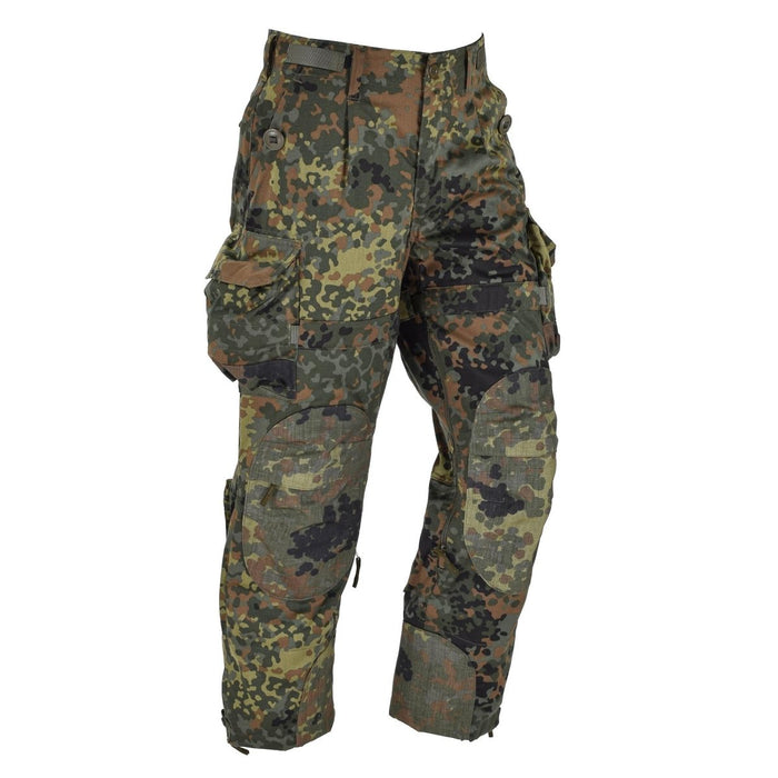 Leo Kohler KBS Flecktarn Camo taktische Hose verstärkte Hose Truppen Kampf - GoMilitar
