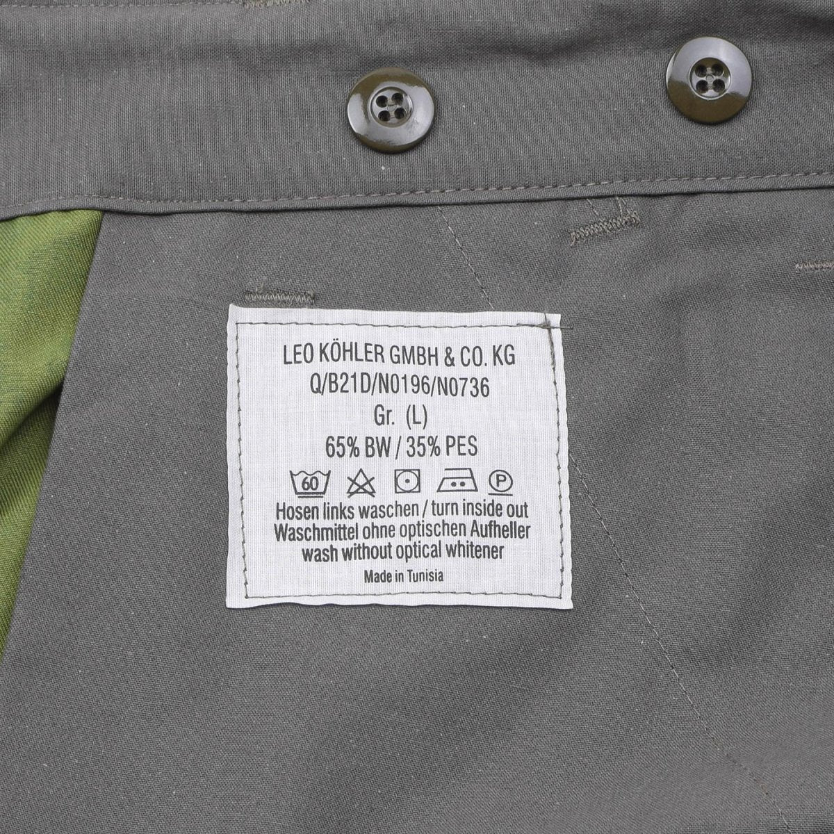 Leo Kohler Knielange Shorts Militär Bermuda Flecktarn Camouflage