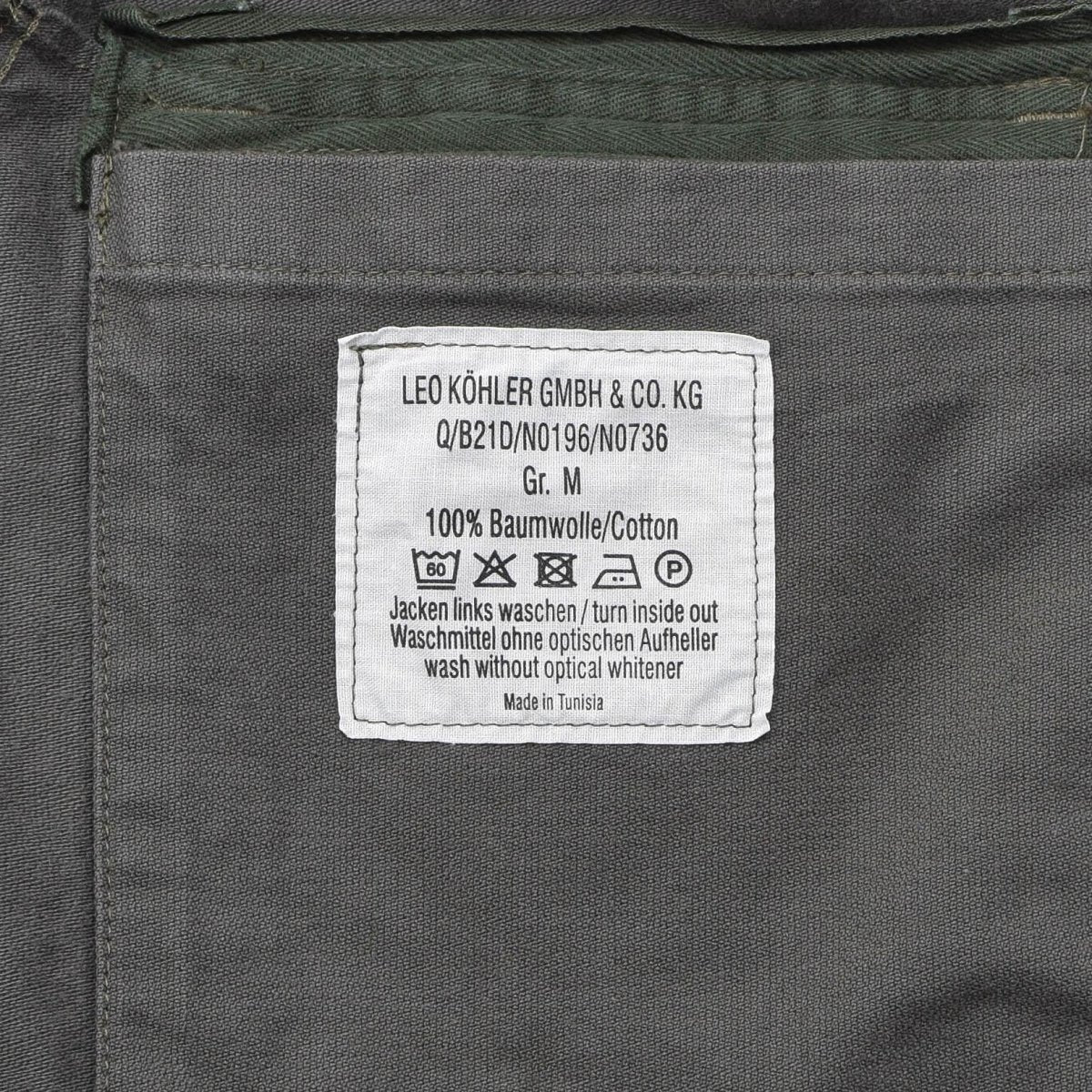 Leo Kohler Militär Feldjacke Einsatztruppe Armee Feldhemd Outdoor oliv