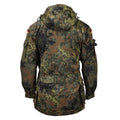 Leo Kohler Militär KSK Smock Taktische Jacke mit Kapuze Feldarmee Flecktarn Camo