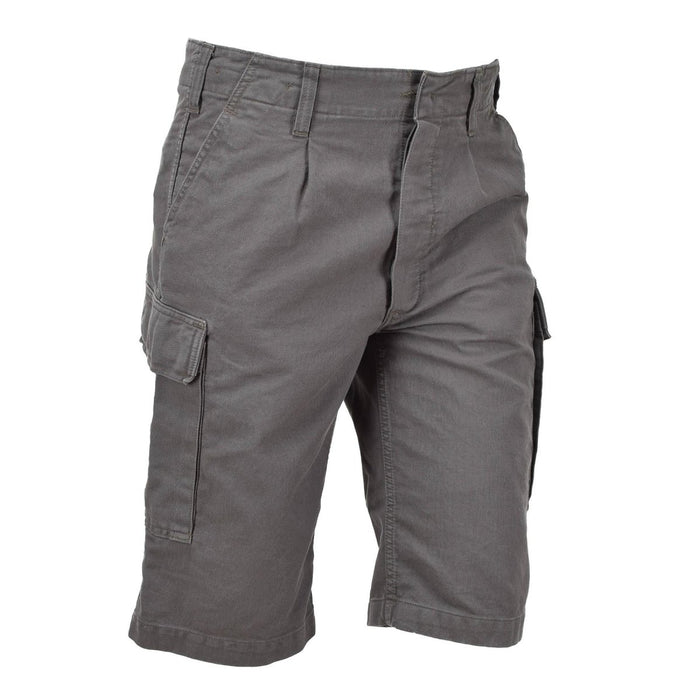 Olivgrüne Leo Kohler Militär-Bermudashorts mit mehreren Taschen, strapazierfähiger Baumwollstoff für den Outdoor- und Kampfeinsatz