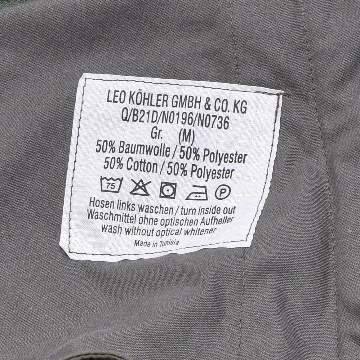 Leo Kohler Militärische Scharfschützen-Kampftaktikhose oliv Feldhose Ripstop