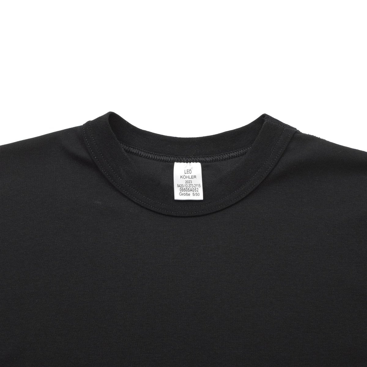 Leo Kohler Militär T-Shirts Armeepersonal Uniform First Layer Unterhemd schwarz