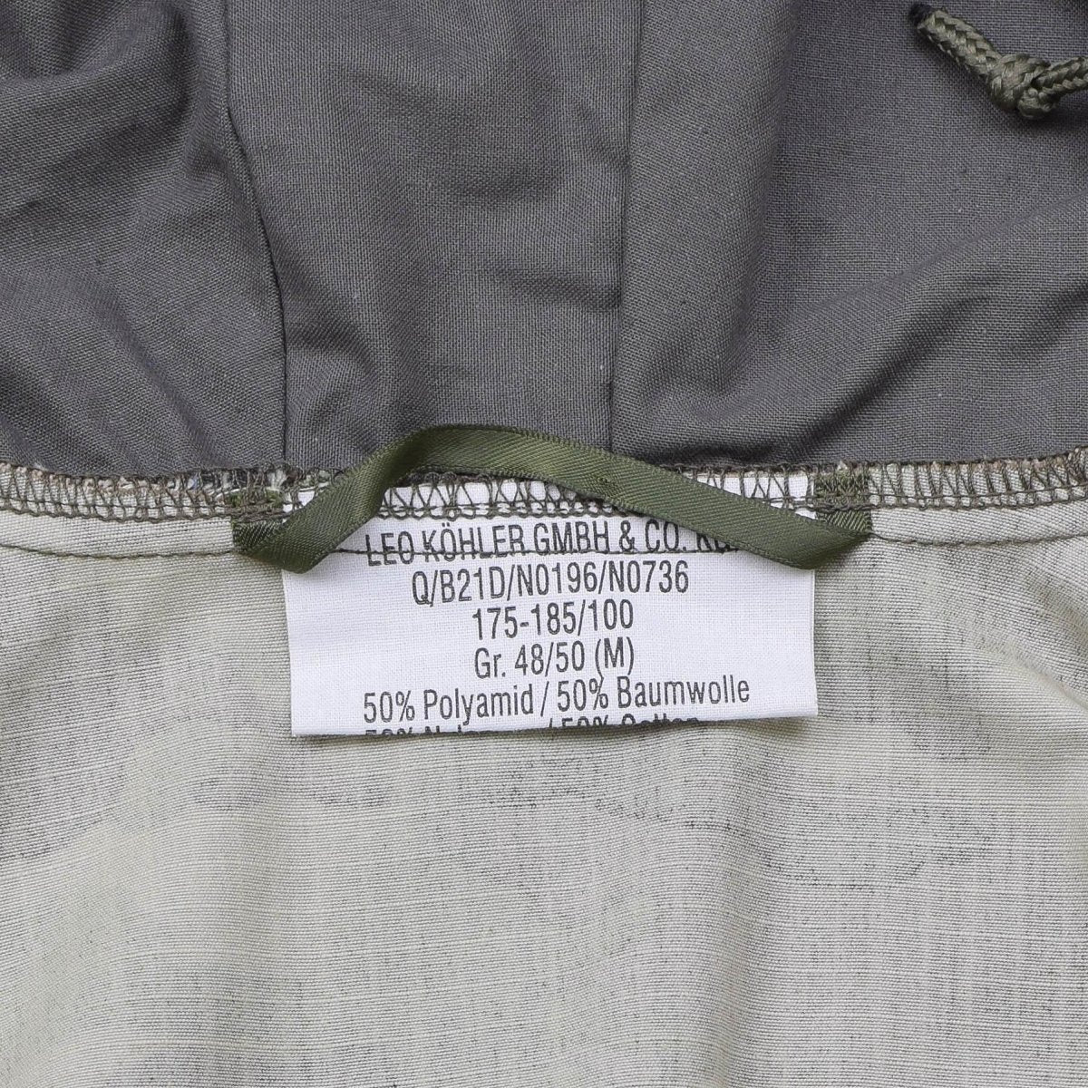 Leo Kohler Militärische taktische Kitteljacke Ripstop Multicam Camouflage Feldmantel