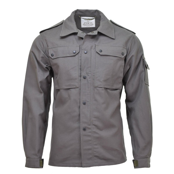 Leo Kohler Truppenuniformhemd Militärpersonal Alltagshemden oliv