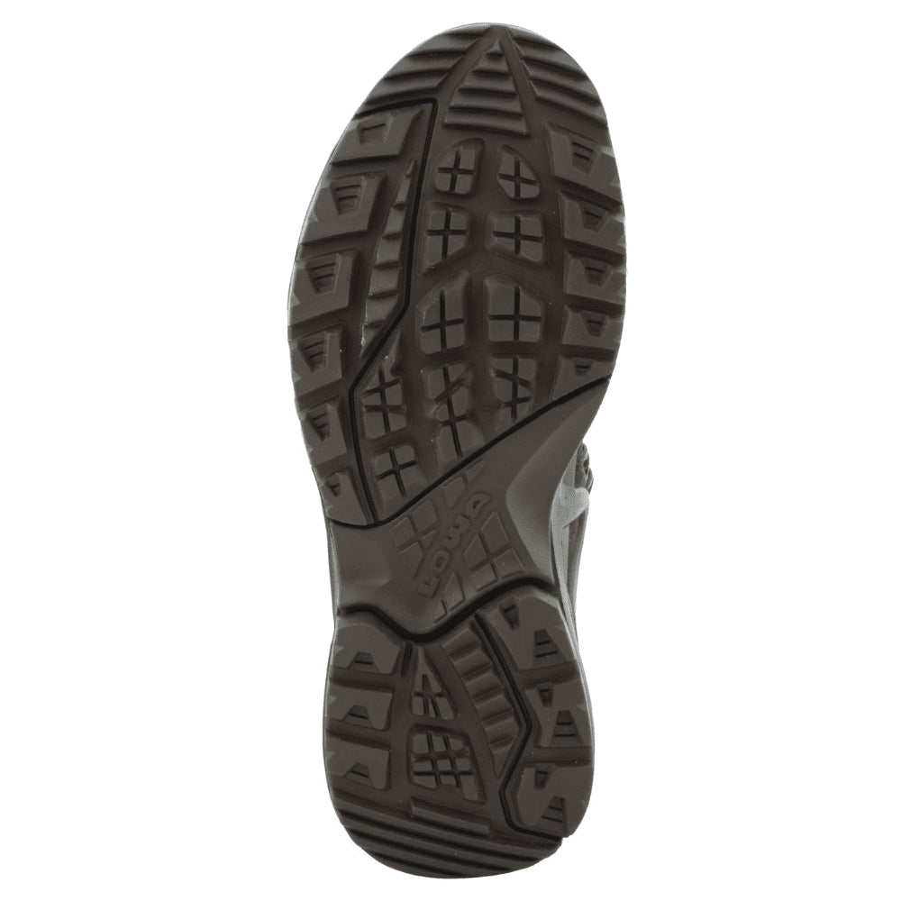 Lowa Zephyr GTX Mid TF Taktische Stiefel, wasserdicht, gepolsterter Schaft, dunkelbraun