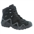 LOWA Zephyr GTX MID TF Taktische Kampfstiefel, wasserdicht, atmungsaktiv, Wildleder, Schwarz