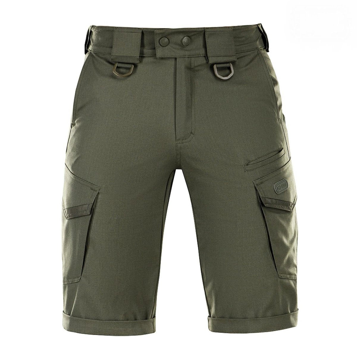 M-TAC Bermudashorts im Army-Stil, Kampfhose, dehnbares Ripstop in Militärqualität, Olivgrün