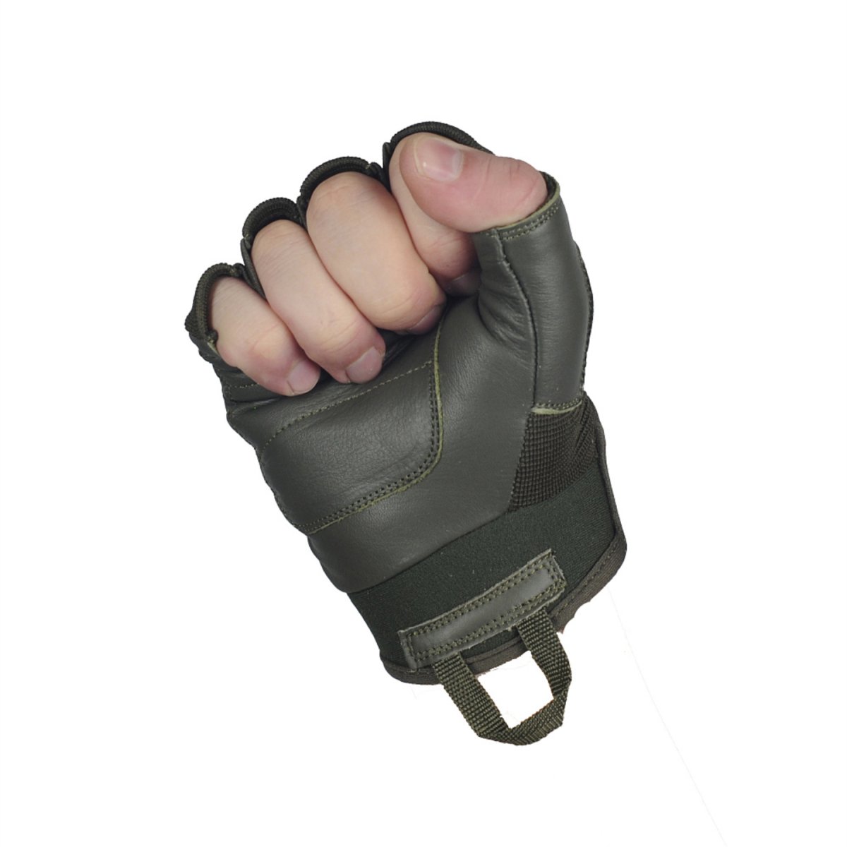 M-TAC Assault Tactical Mk. 4 fingerlose Handschuhe, Knöchelpolster, Polster, Oliv