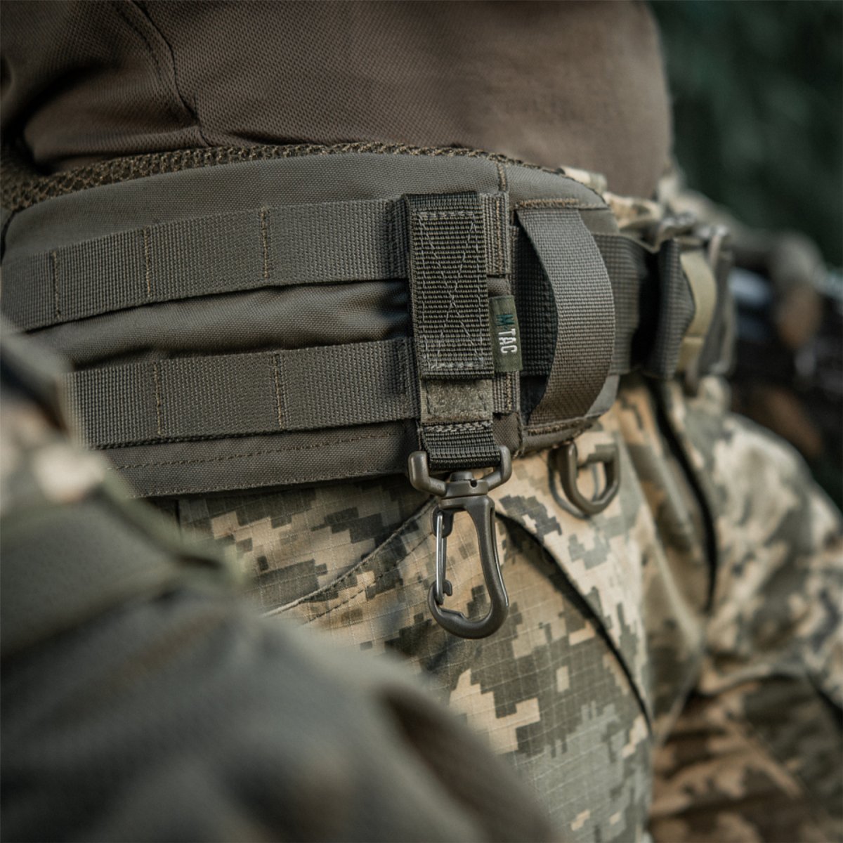 M-TAC Karabinerbefestigung MOLLE-Schnittstelle Murdlock Sling Tactical Gear Olive