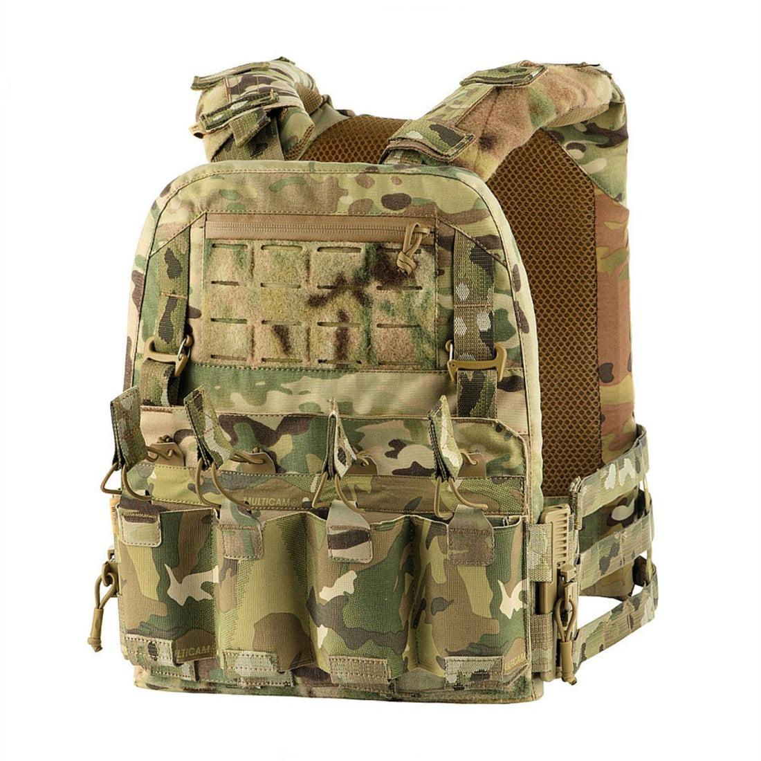 M-TAC Cuirass QRS Taktischer Plattenträger Cordurda Schnellwechselsystem MTP Camo