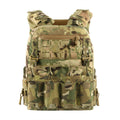 M-TAC Cuirass QRS Taktischer Plattenträger Cordurda Schnellwechselsystem MTP Camo