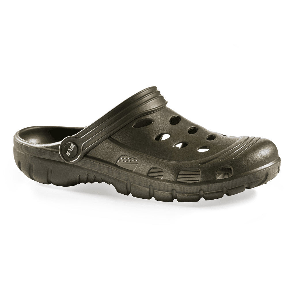 M-TAC EVA Clogs Snug Fit Leichte Outdoor-Campingschuhe Fersenriemen Oliv