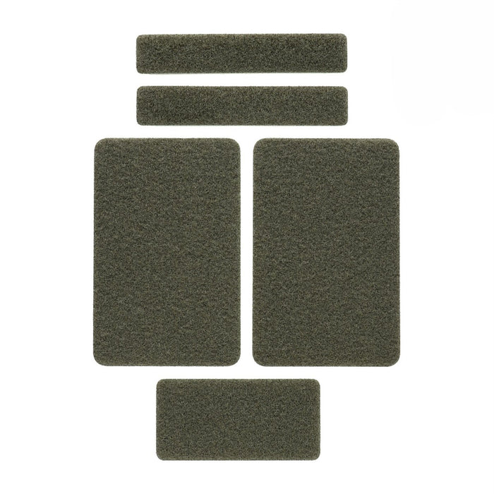 M – TAC-Klettverschluss-Set, 5-teilig, selbstklebende Rückseite, taktische Ausrüstung – GoMilitar