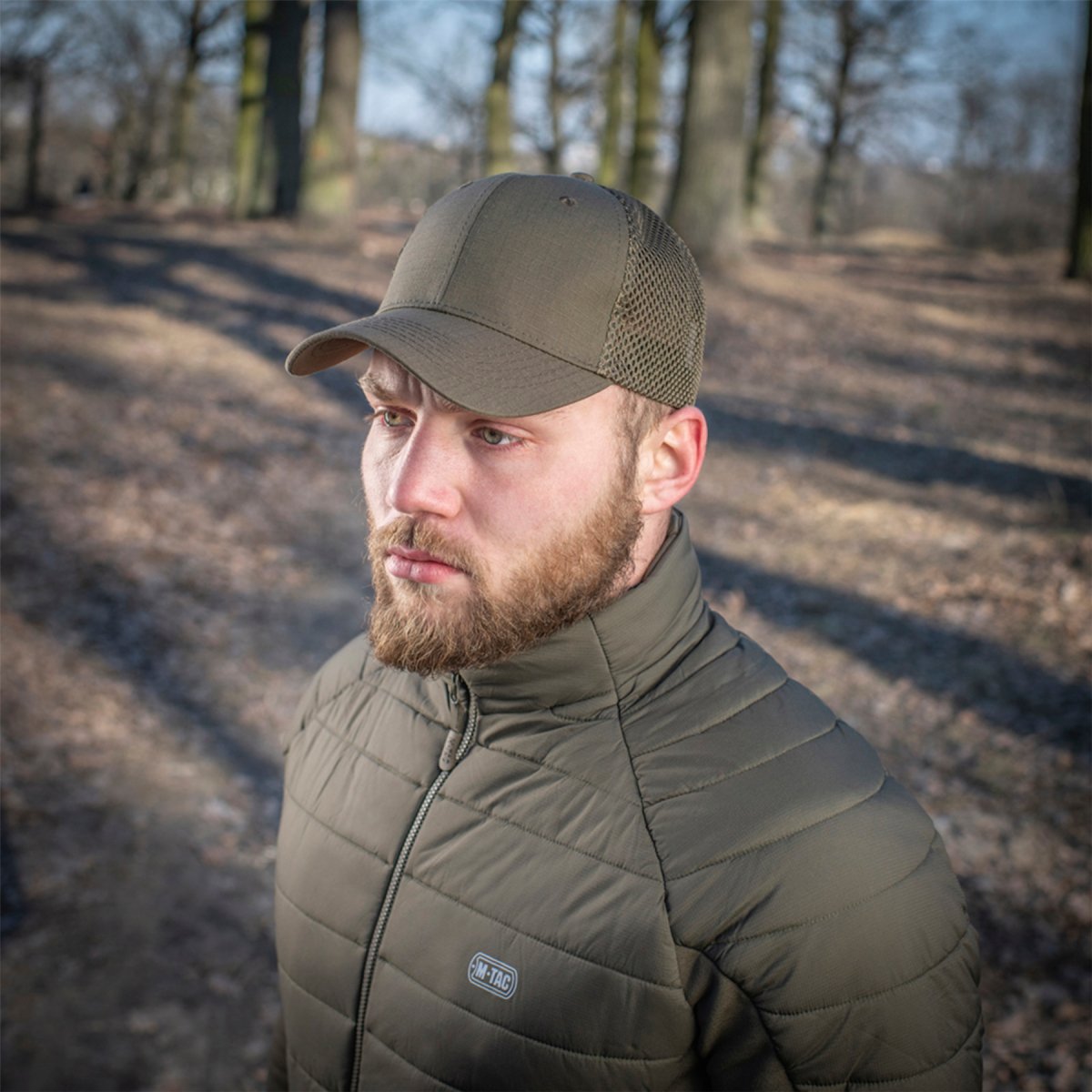 M-TAC Mesh-Flex-Baseballkappe, leicht, atmungsaktiv, Ripstop, angenehm zu tragen