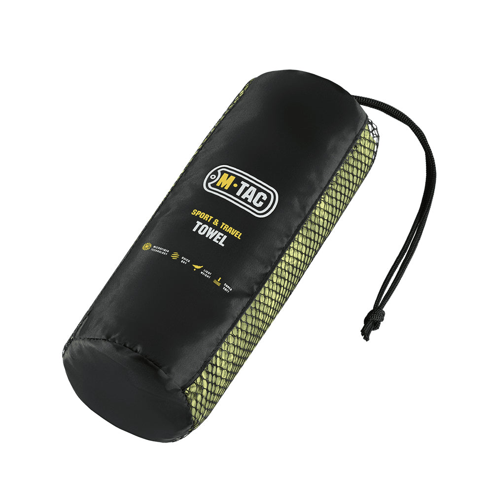 M-TAC Mikrofaser-Handtuch, 150 x 75 cm, schnell trocknend, für Outdoor, Reisen, Camping, Grün