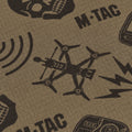 M-TAC Microfleece Neck Gaiter Drone Pattern Taktischer Outdoor-Schal Tan