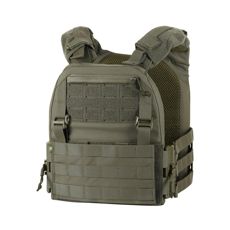 M - TAC Military Plate Carrier Vest tactical quick - release mag pouches Multicamo - GoMilitar