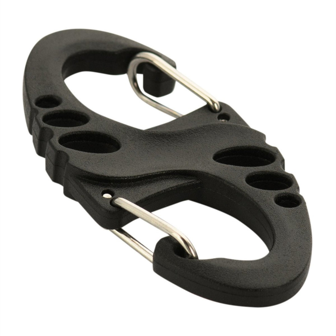 M-TAC S-Haken Taktischer Karabiner Leichter Utility Gear Clip-Haken Schwarz