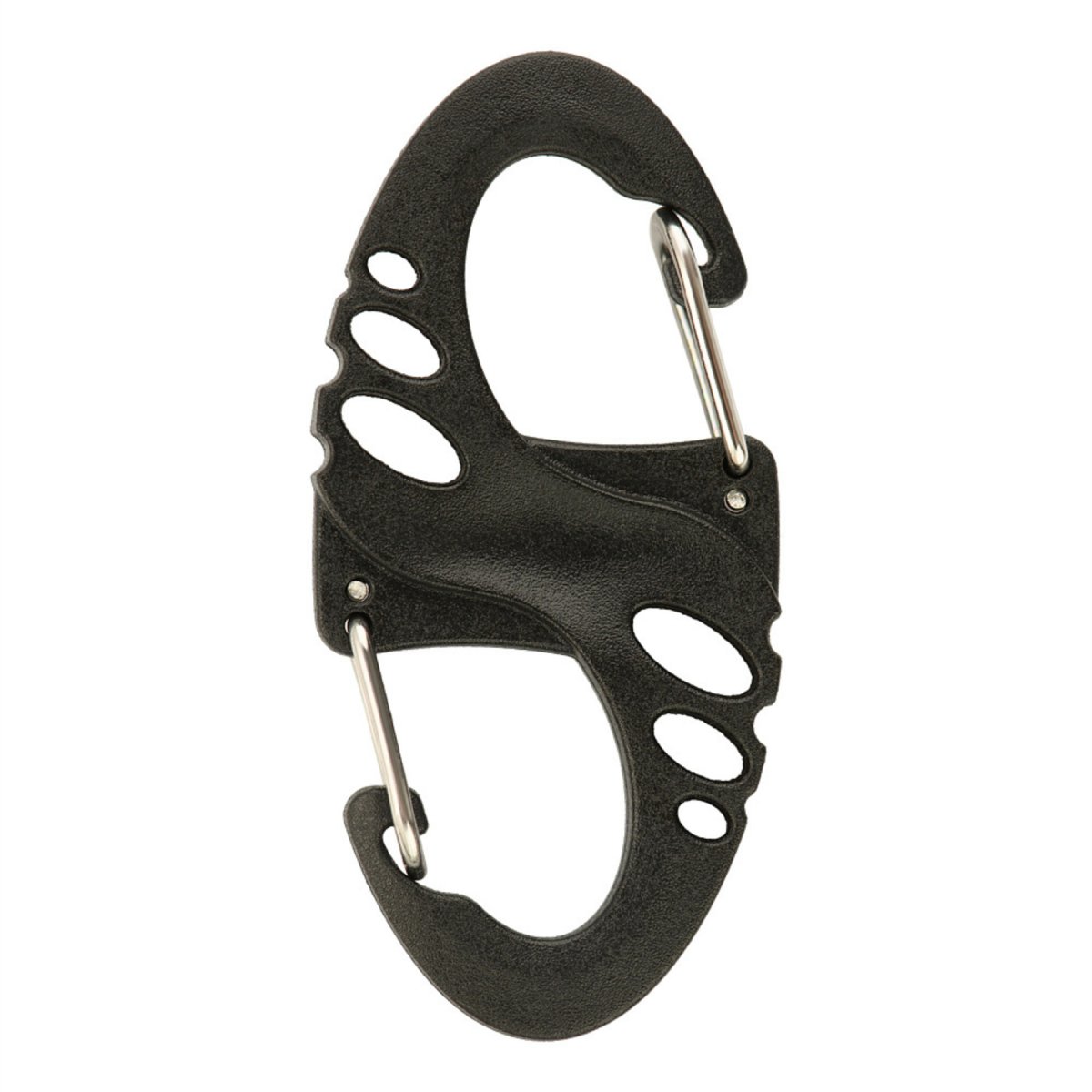 M-TAC S-Haken Taktischer Karabiner Leichter Utility Gear Clip-Haken Schwarz