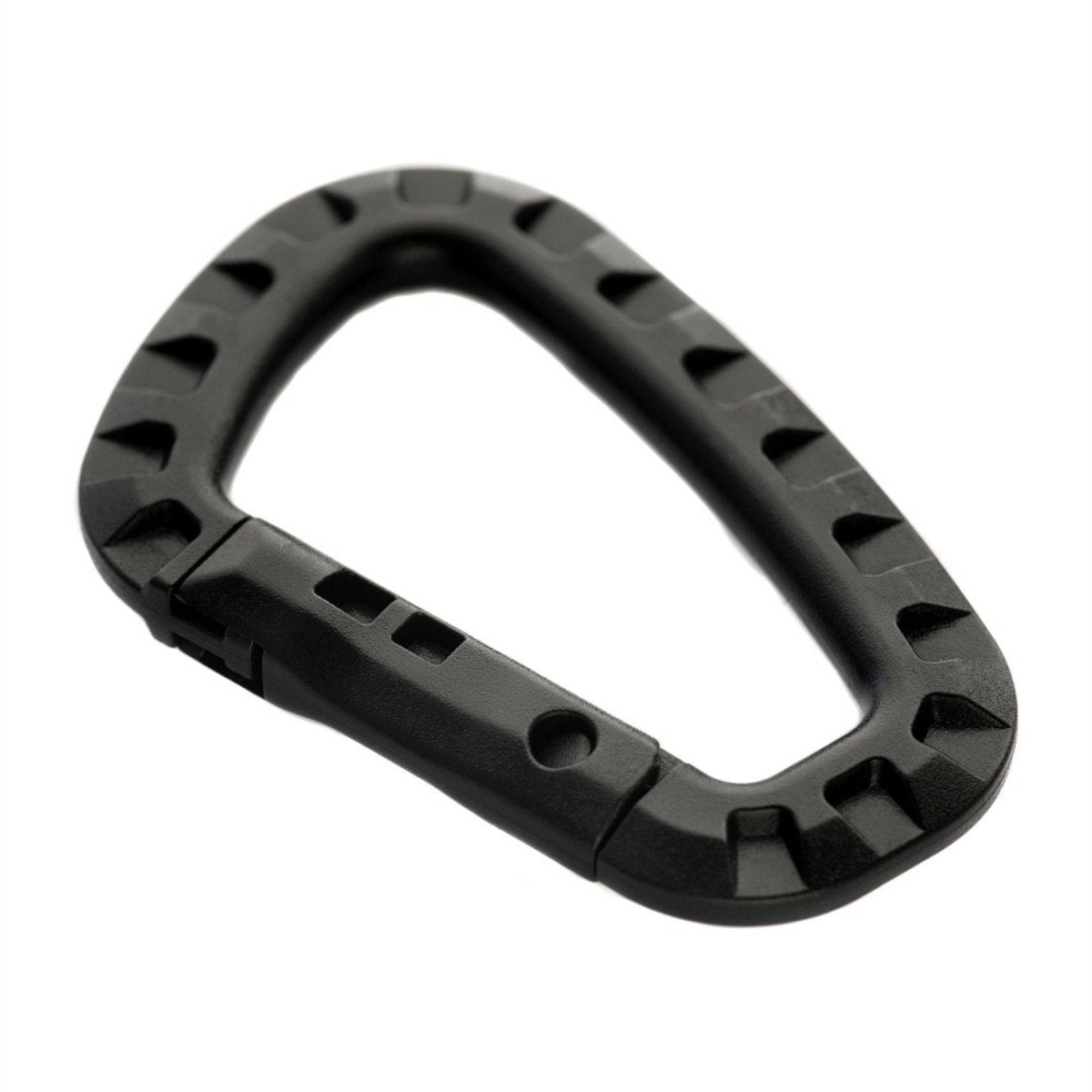 M-TAC Taktischer Karabiner, leichter Utility-Gear-Clip-Haken, ABS-Kunststoff, Schwarz