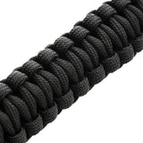 M-TAC Taktisches Paracord-Armband, Survival-taktisches Outdoor-Kabel, 3 m, Schwarz