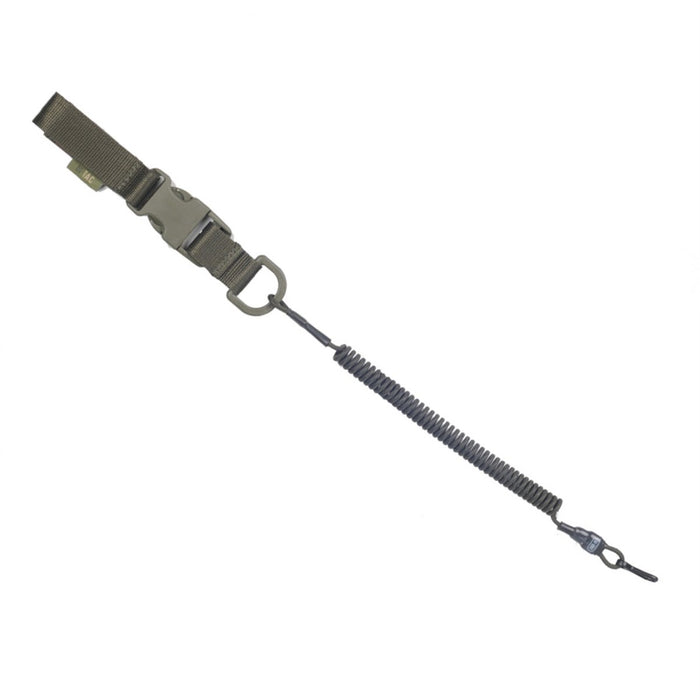 M – TAC Tactical Safety Cord Lite Karabiner-Lanyard-Halterung D – Ring Fastex Olive – GoMilitar