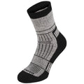 MFH Alaska Thermosocken, trockene Füße, gepolsterte Sohle, integrierte Fußgewölbeunterstützung, Grau
