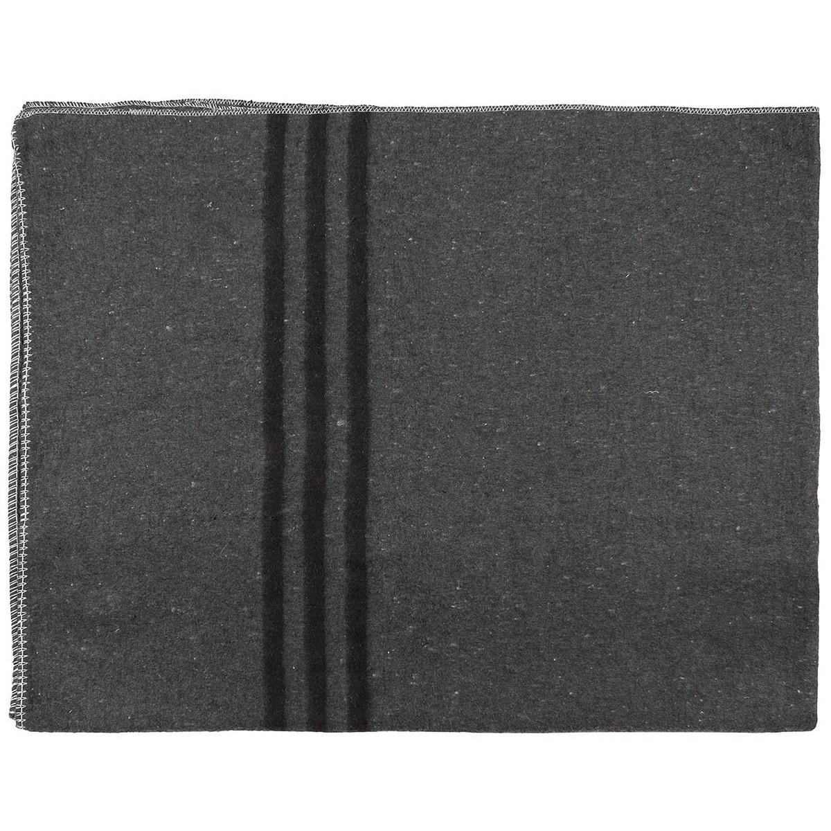 MFH Biwakdecke 200x150 cm, warme Camping-Rettungs-Überlebensdecke, Anthrazit