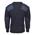 MFH Marke Pullover im Bundeswehr-Stil Kommandopullover atmungsaktiv blau Pullover NEU