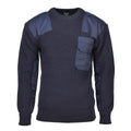 MFH Marke Pullover im Bundeswehr-Stil Kommandopullover atmungsaktiv blau Pullover NEU