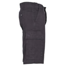 MFH Brand German military style shorts black bermuda sturdy ripstop cotton NEW - GoMilitar