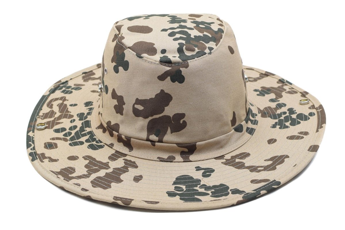MFH Marke Militärischer Panamahut Tropen Flecktarn Bucket Sommermütze NEU