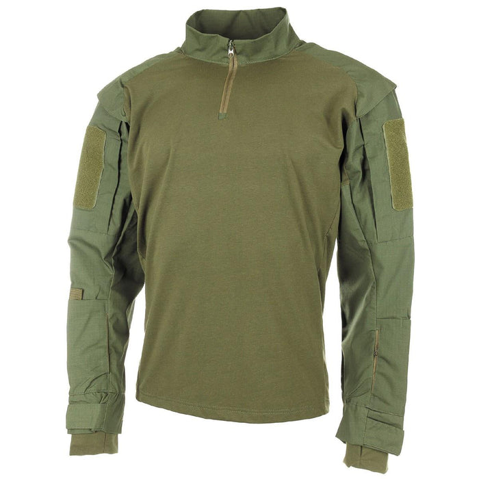 MFH Brand Hemden im U.S.-Militärstil mit langen Ärmeln, BDU, taktisches Olivgrün, NEU – GoMilitar