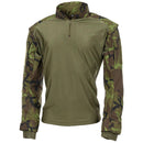 MFH M95 camo tactical field shirt with lightweight breathable fabric and durable ripstop sleeves for outdoor missions